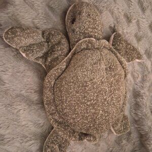 Plush beanbag Sea turtle Princess Soft Toys Adult owned ADORABLE! 9"